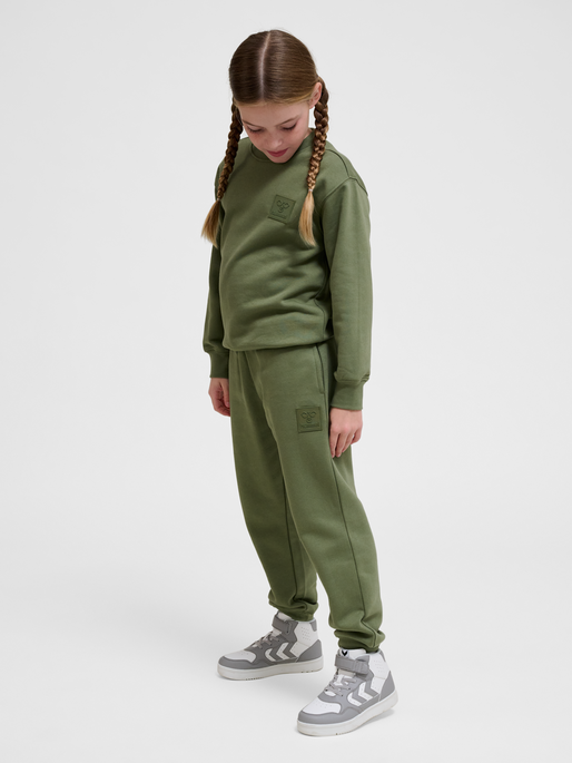hmlCLEAN ADJUSTABLE PANTS, OLIVINE, model