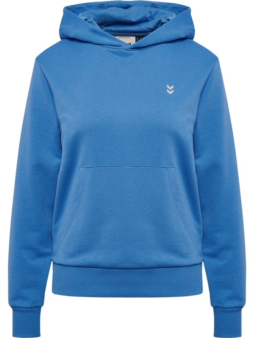 hmlPULSE W SWEAT HOODIE, RIVERSIDE, packshot