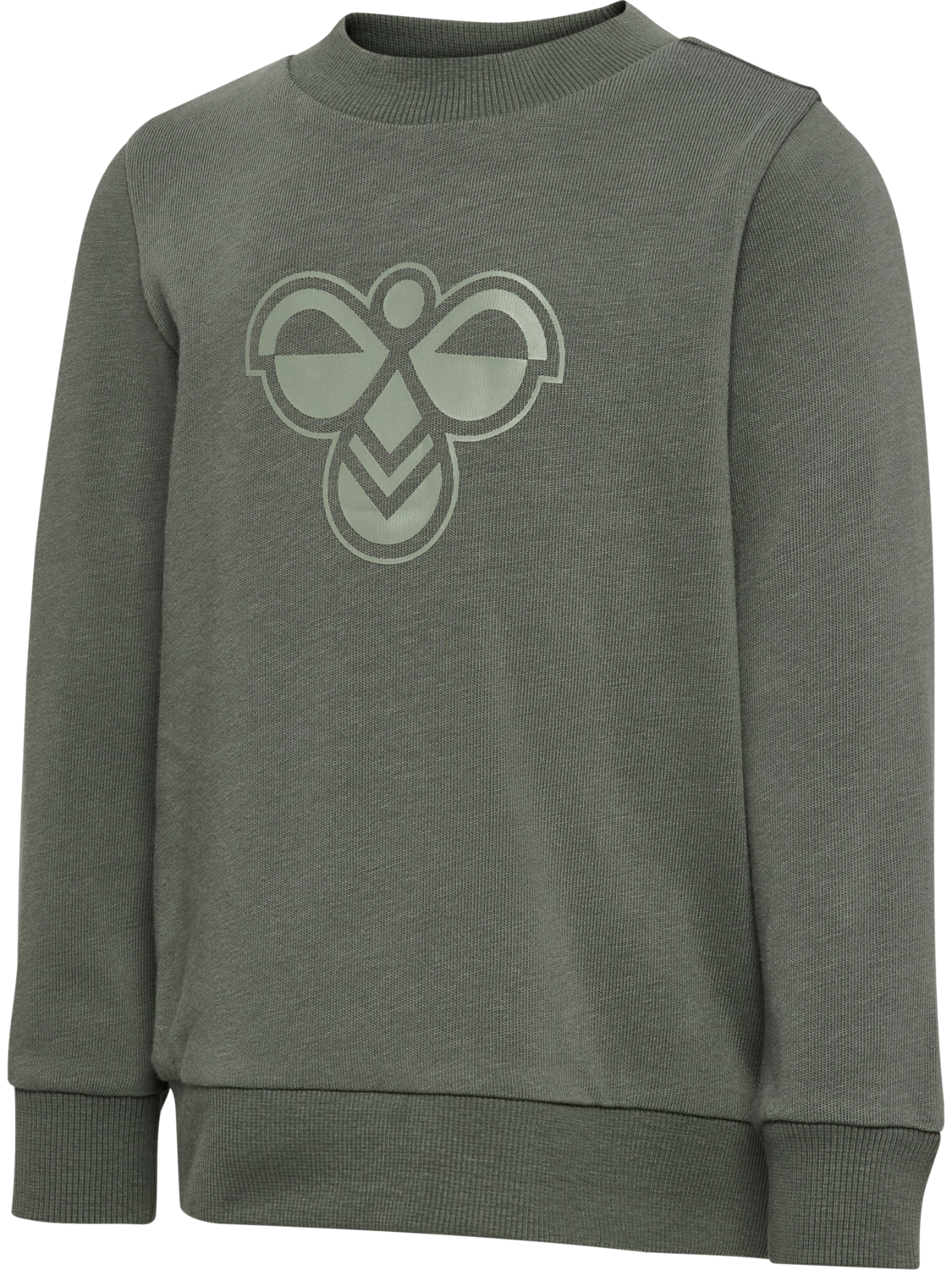 hmlMINI JERSEY CREWSUIT BEE, CASTOR GRAY, packshot