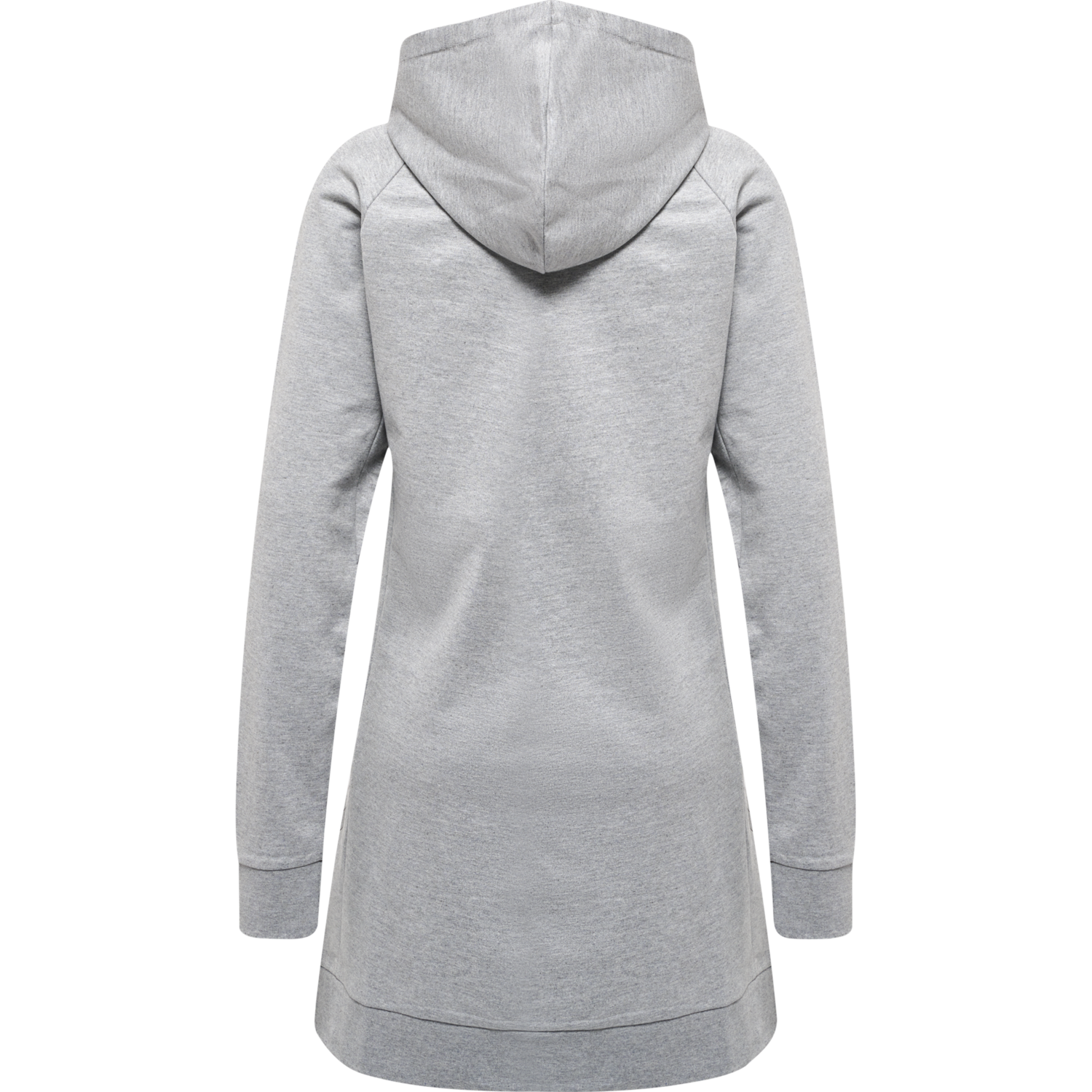 hmlMOVE GRID COTTON SWEATDRESS, GREY MELANGE, packshot