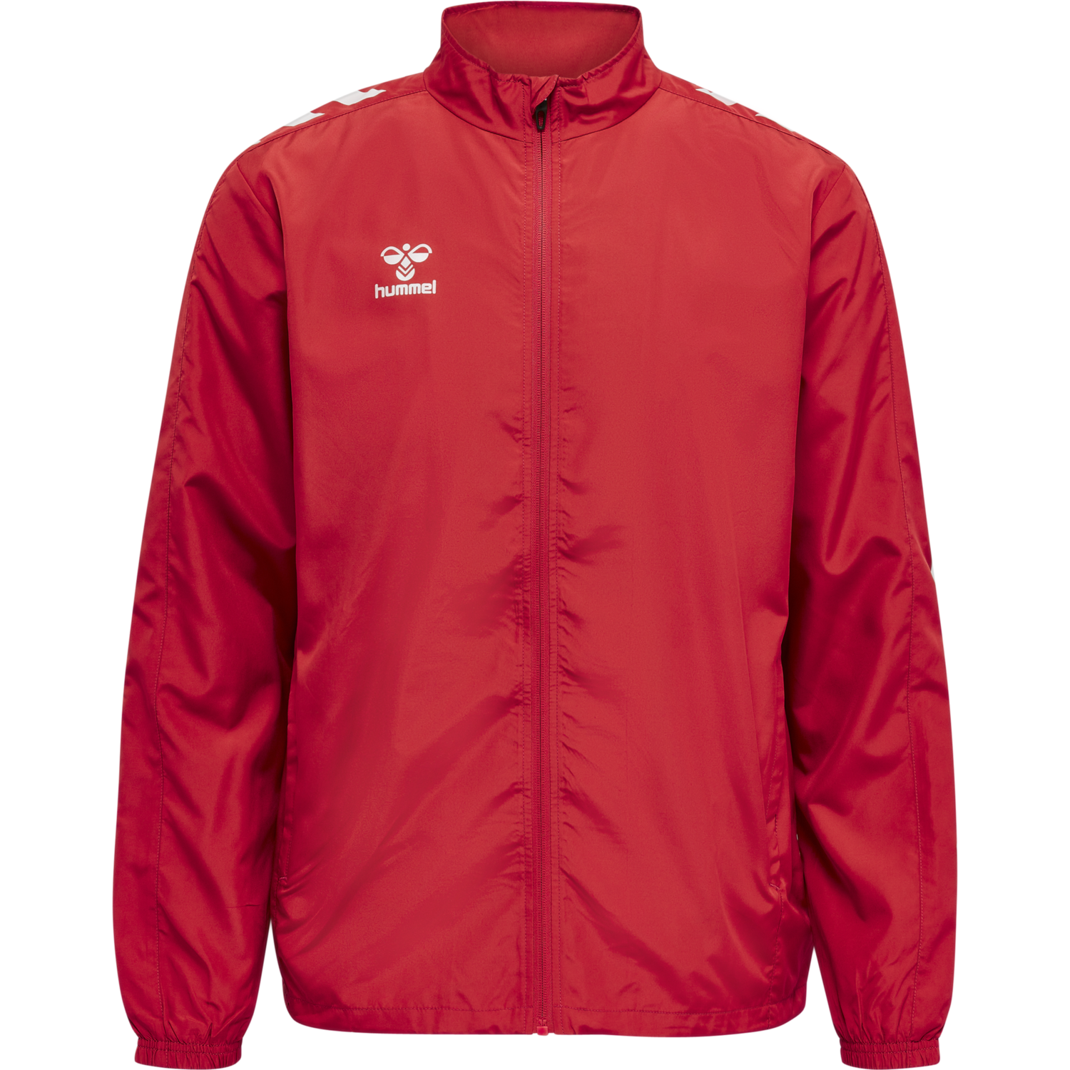 hmlCORE XK MICRO ZIP JACKET, TRUE RED, packshot
