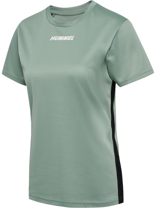 hmlMULTI PL JERSEY WOMAN, ICEBERG GREEN, packshot