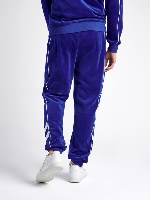 hmlFRISK VELOUR PANTS, 7956, model