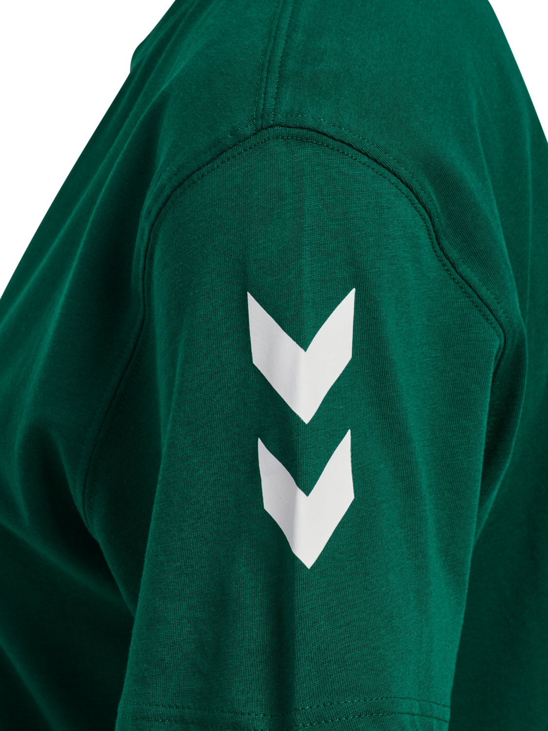 hmlGO 2.0 CHEVRON T-SHIRT S/S WOMAN, EVERGREEN, packshot