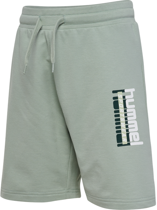 hmlTUKAS SHORTS, ICEBERG GREEN hmlTUKAS SHORTS, ICEBERG GREEN, packshot