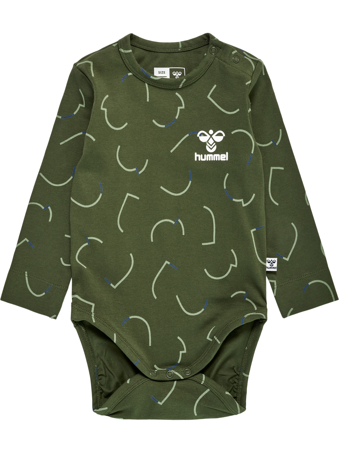 hmlOBI BODY L/S, OLIVE NIGHT, packshot