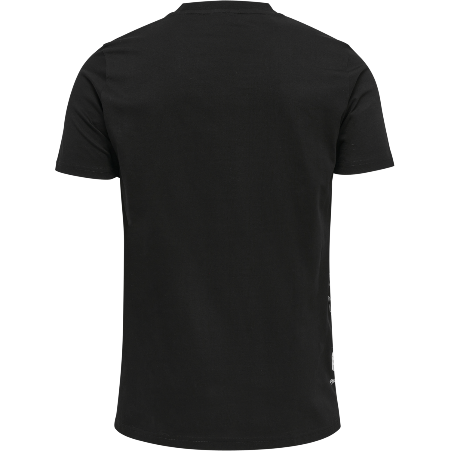 hmlMOVE GRID COTTON T-SHIRT S/S, BLACK, packshot