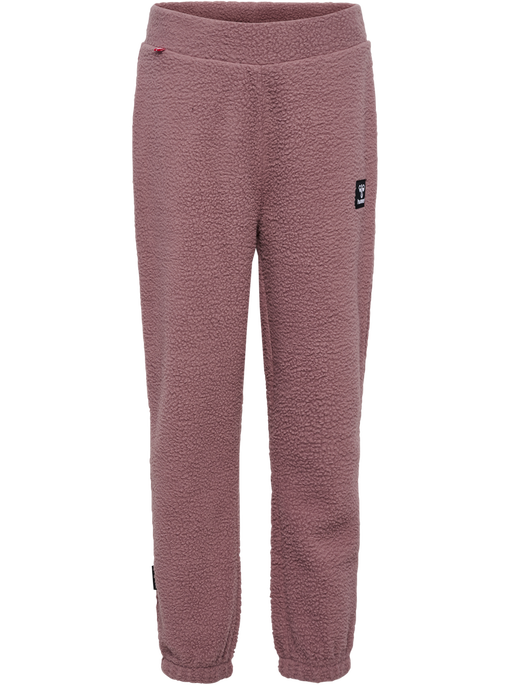 hmlATLAS FLEECE PANTS, TWILIGHT MAUVE, packshot