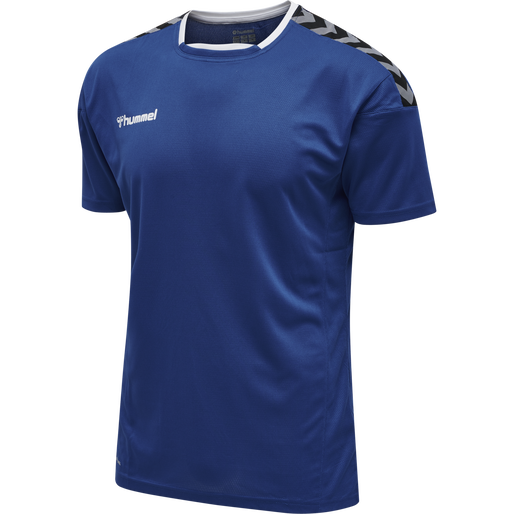 hmlAUTHENTIC POLY JERSEY S/S, TRUE BLUE hmlAUTHENTIC POLY JERSEY S/S, TRUE BLUE, packshot