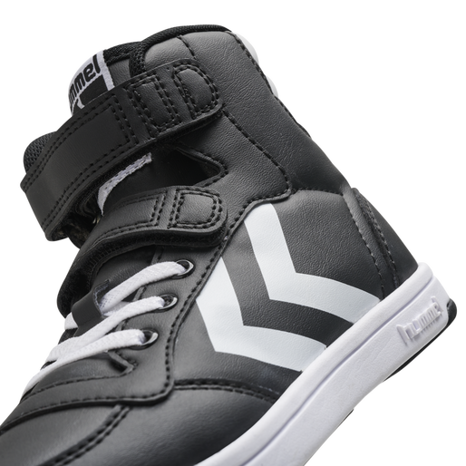 STADIL LIGHT QUICK HIGH JR, BLACK/WHITE, packshot