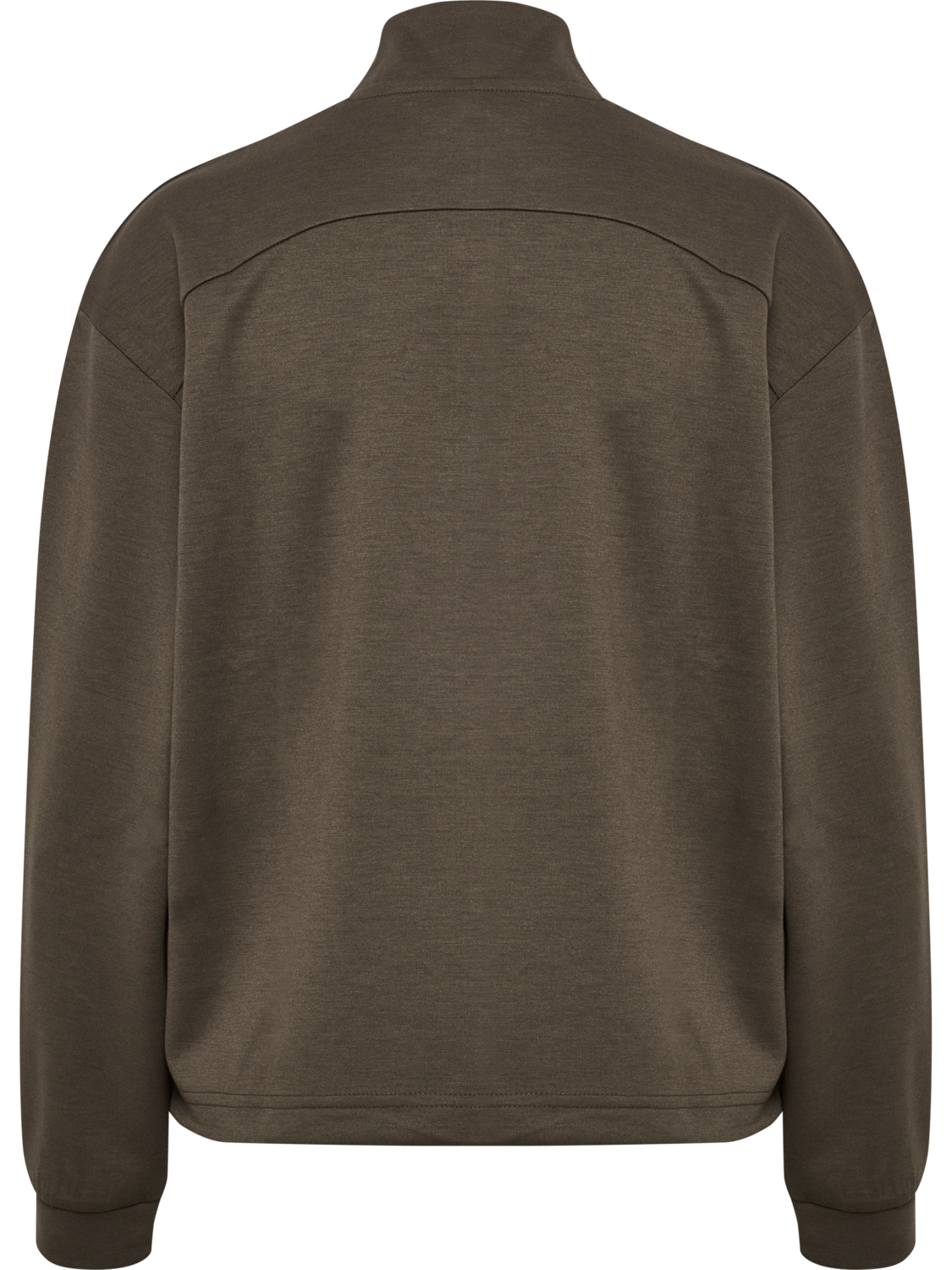 hmlYOGA SOFT HALFZIP W JACKET, MAJOR BROWN, packshot