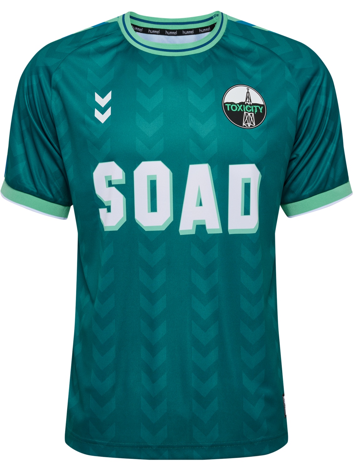 hmlSOAD TOUR 26 LONDON JERSEY S/S, DARK GREEN, packshot