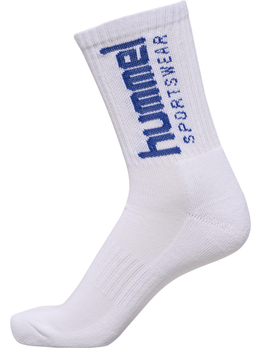 hml3-PACK SOCKS SPORTSWEAR BIG, WHITE, packshot