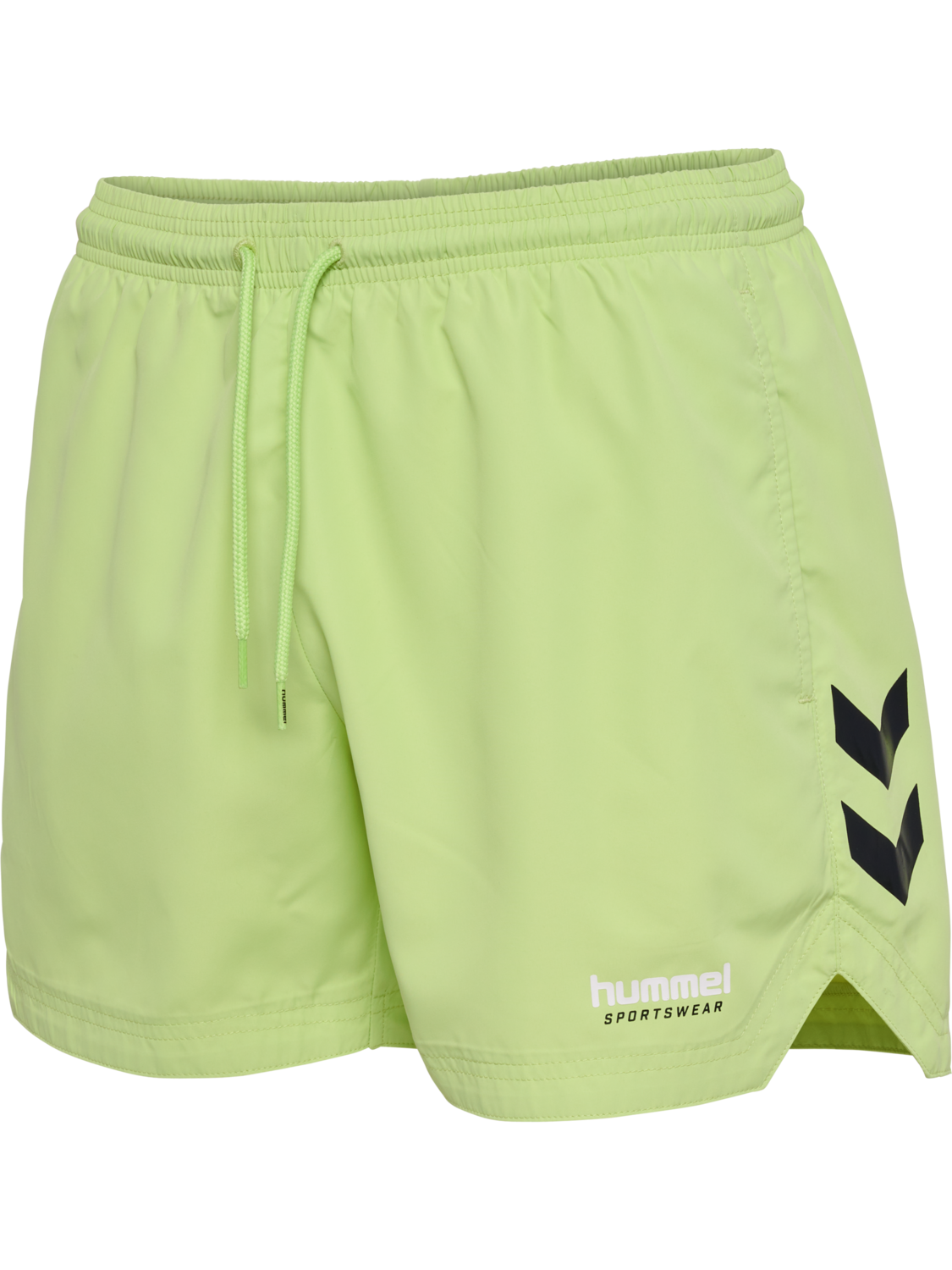 hmlNED SWIM SHORTS, LETTUCE GREEN, packshot