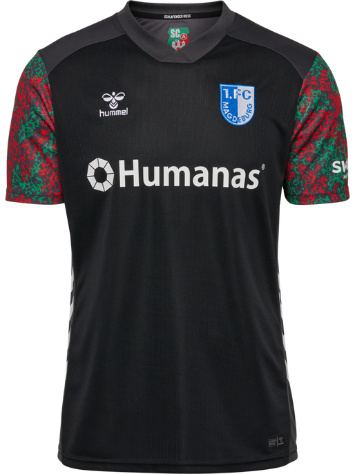 1FCM 25/26 3RD JERSEY S/S, BLACK, packshot