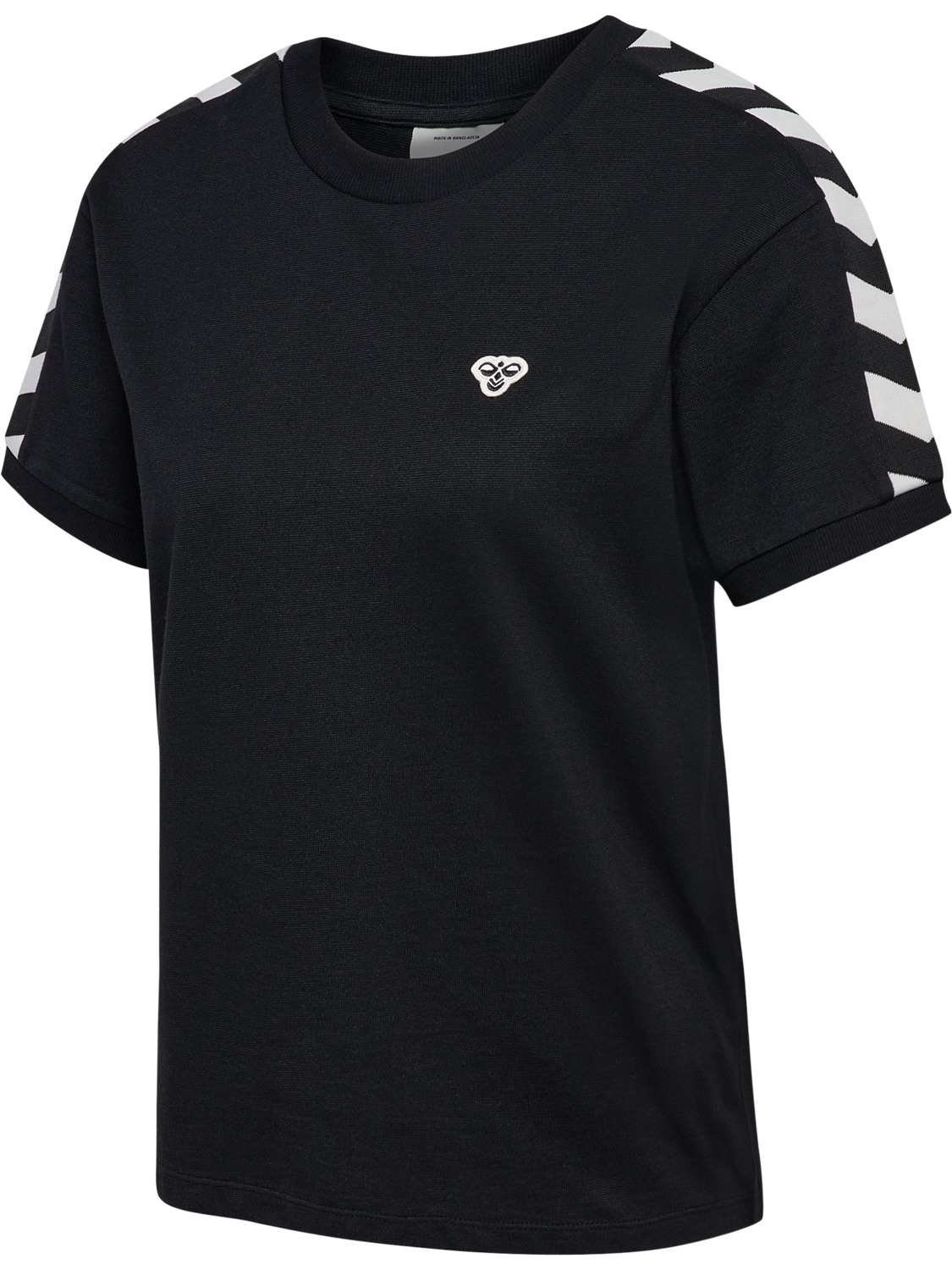 hmlARCHIVE REGULAR W T-SHIRT S/S, BLACK, packshot