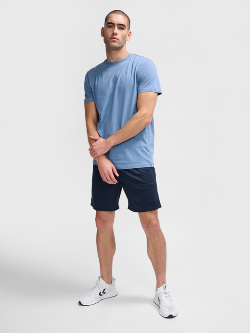 hmlACTIVE CO TEE S/S, CORONET BLUE, model