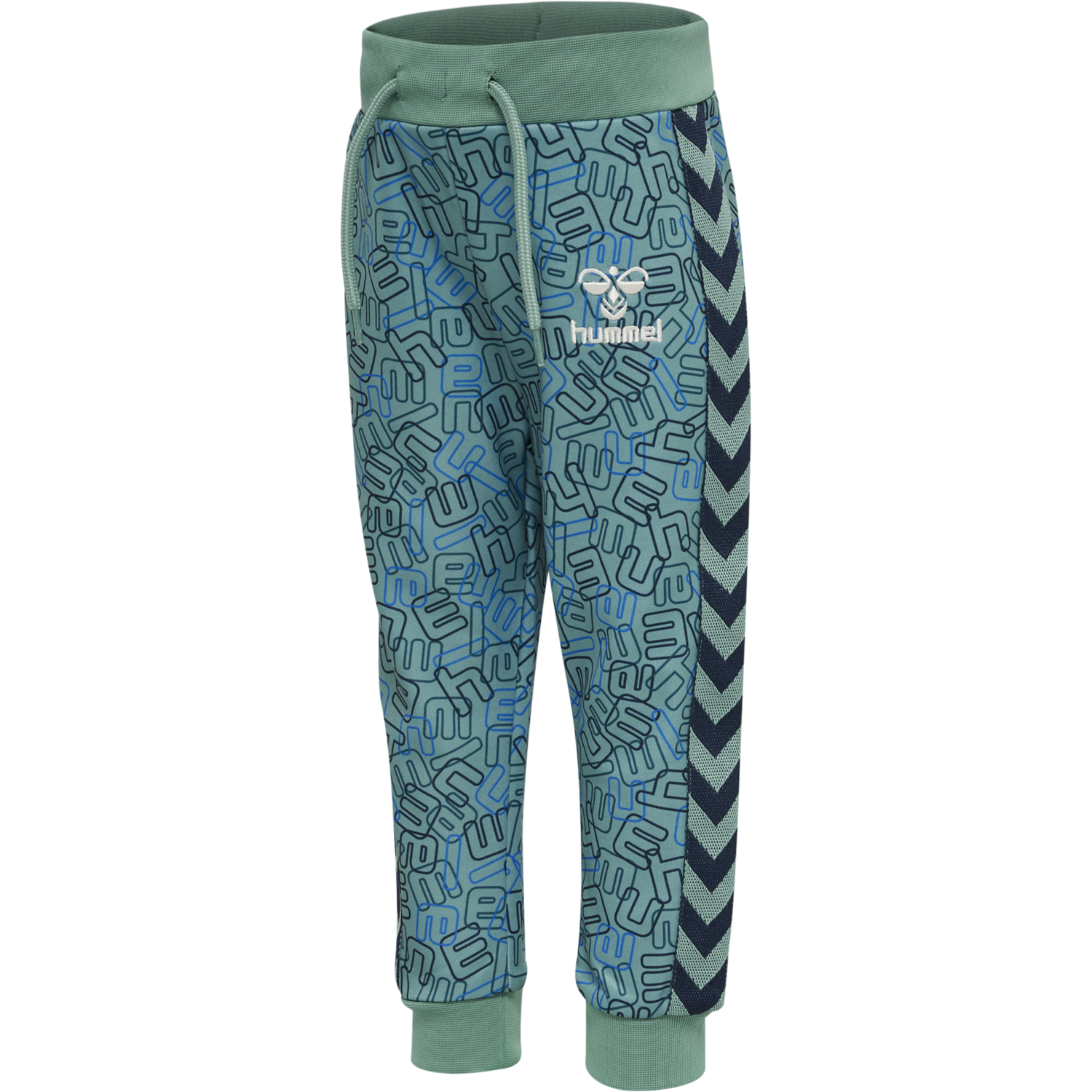 hmlOLYMPUS PANTS, MINERAL BLUE, packshot