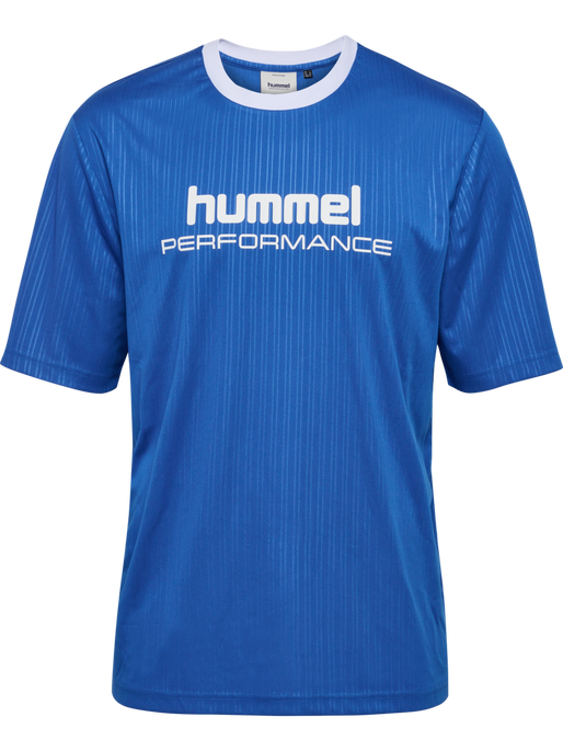 hmlFAST LOOSE JERSEY S/S, OLYMPIAN BLUE, packshot