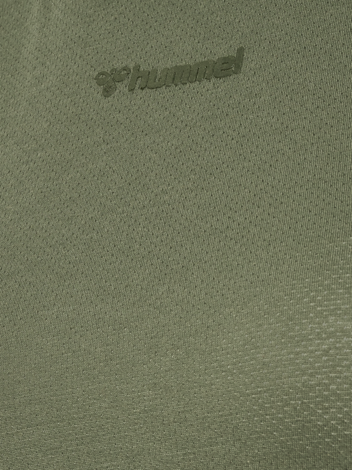 hmlMT VANJA TOP, DEEP LICHEN GREEN, packshot