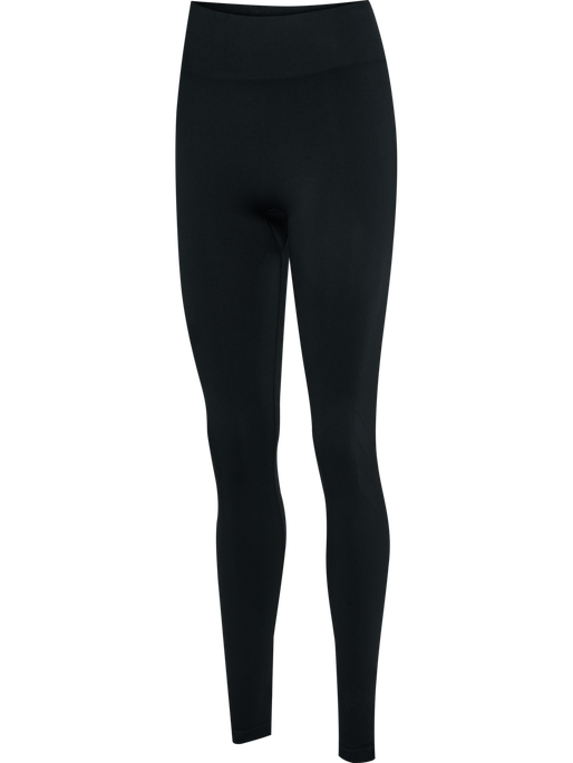 hmlHIIT SEAMLESS HIGH WAIST TIGHTS, BLACK, packshot