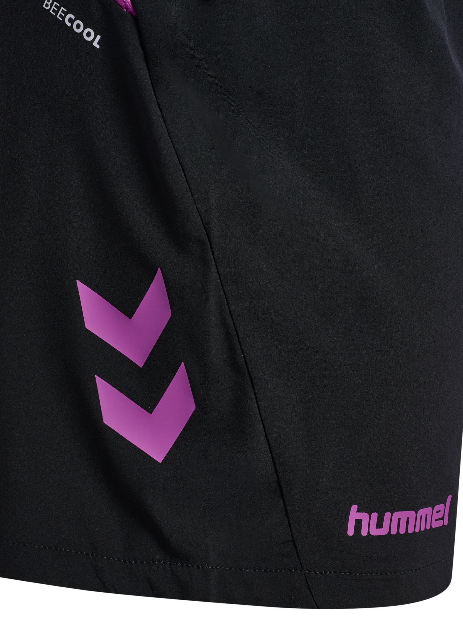 hmlBLAZE 2.0 TRAINING SHORTS WO, BLACK/DAHLIA, packshot