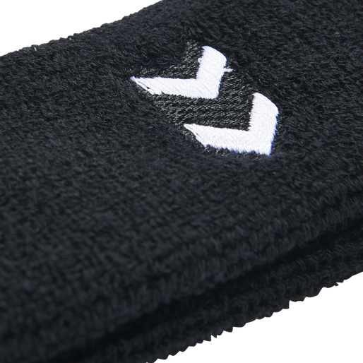 HUMMEL CHEVRON HEADBAND, BLACK, packshot