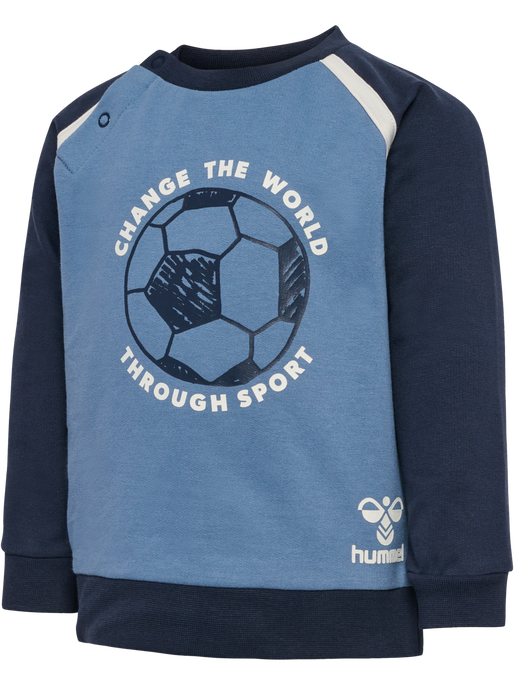 hmlBOBBY SWEATSHIRT, BLUE NIGHTS hmlBOBBY SWEATSHIRT, BLUE NIGHTS, packshot