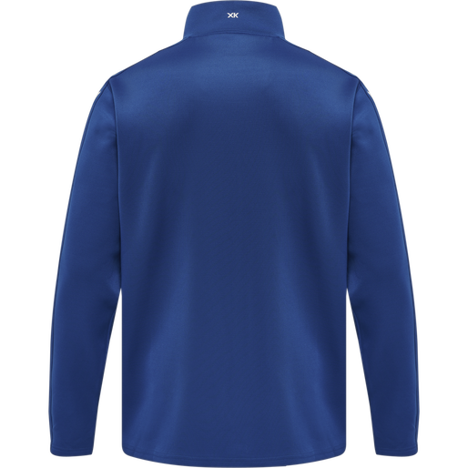 hmlCORE XK POLY ZIP SWEAT, TRUE BLUE, packshot