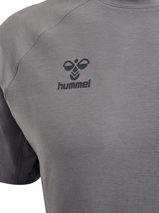 hmlCIMA 2.0 JERSEY S/S, ALLOY MELANGE, packshot