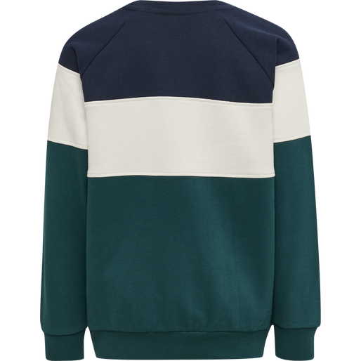 hmlCLAES SWEATSHIRT, DEEP TEAL, packshot