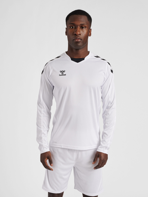 hmlCORE XK POLY JERSEY L/S, WHITE, model