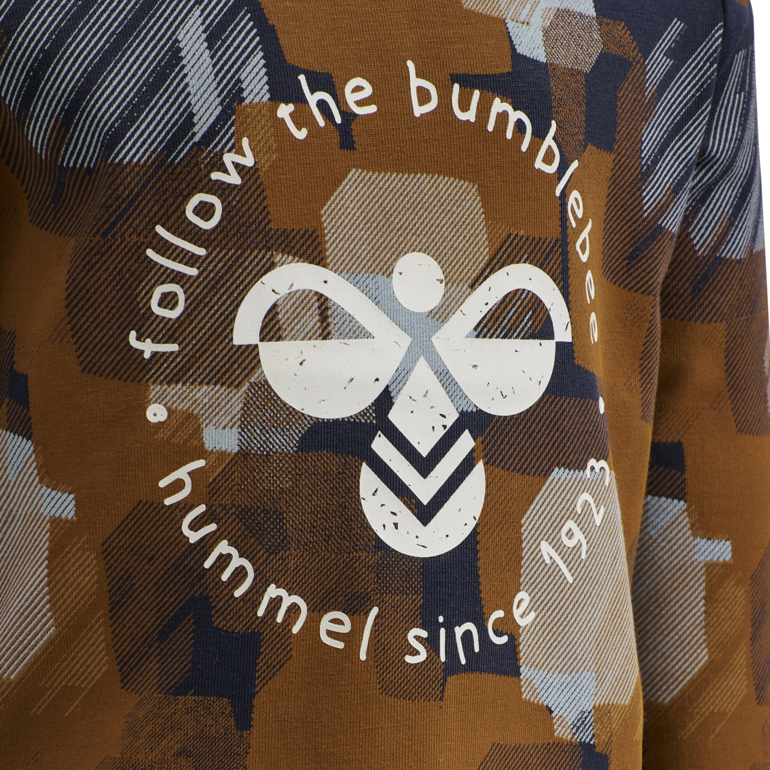 hmlBUDDY T-SHIRT L/S, BLACK IRIS, packshot