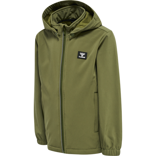 hmlMARS SOFTSHELL JACKET, CAPULET OLIVE, packshot