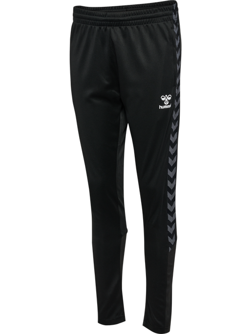 hmlAUTHENTIC TRAINING PANTS WOMAN, BLACK, packshot