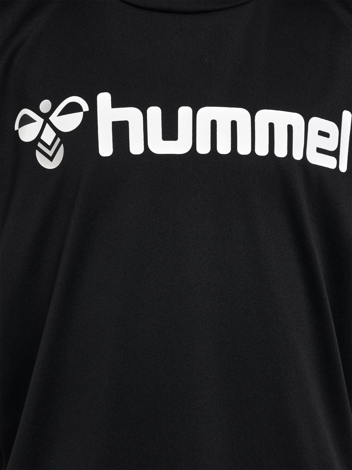 hmlLOGO JERSEY S/S KIDS, BLACK, packshot