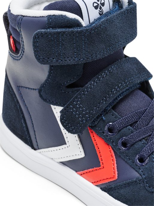 SLIMMER STADIL LEATHER HIGH JR, PEACOAT, packshot