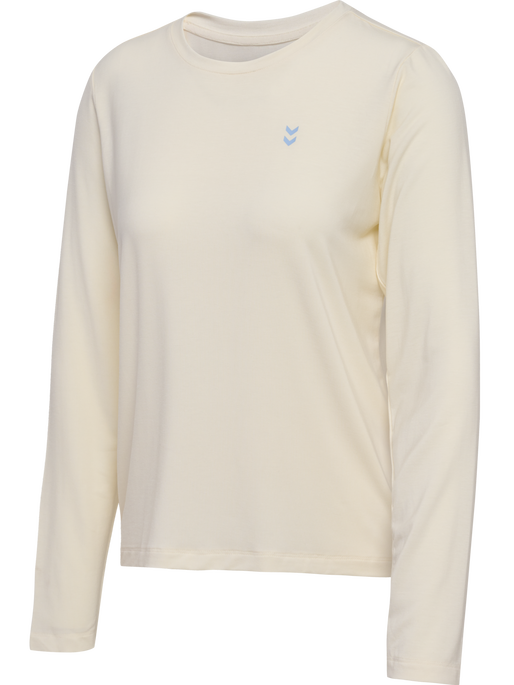 hmlYOGA SOFT LOOSE W T-SHIRT LS, TOFU, packshot