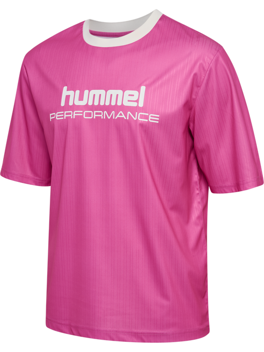hmlPULSE LOOSE JERSEY S/S, CAMEO PINK hmlPULSE LOOSE JERSEY S/S, CAMEO PINK, packshot