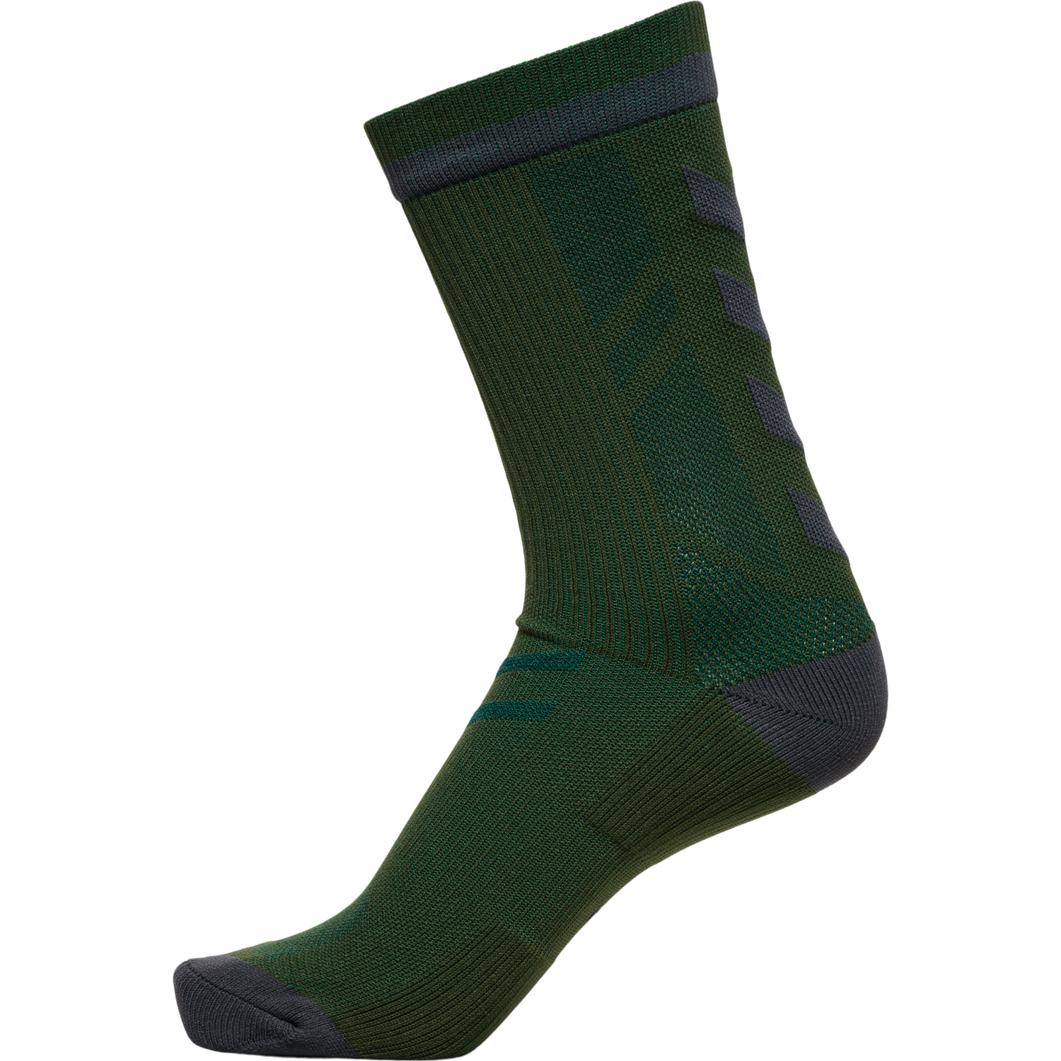 ELITE INDOOR SOCK LOW PA, OLIVE NIGHT, packshot