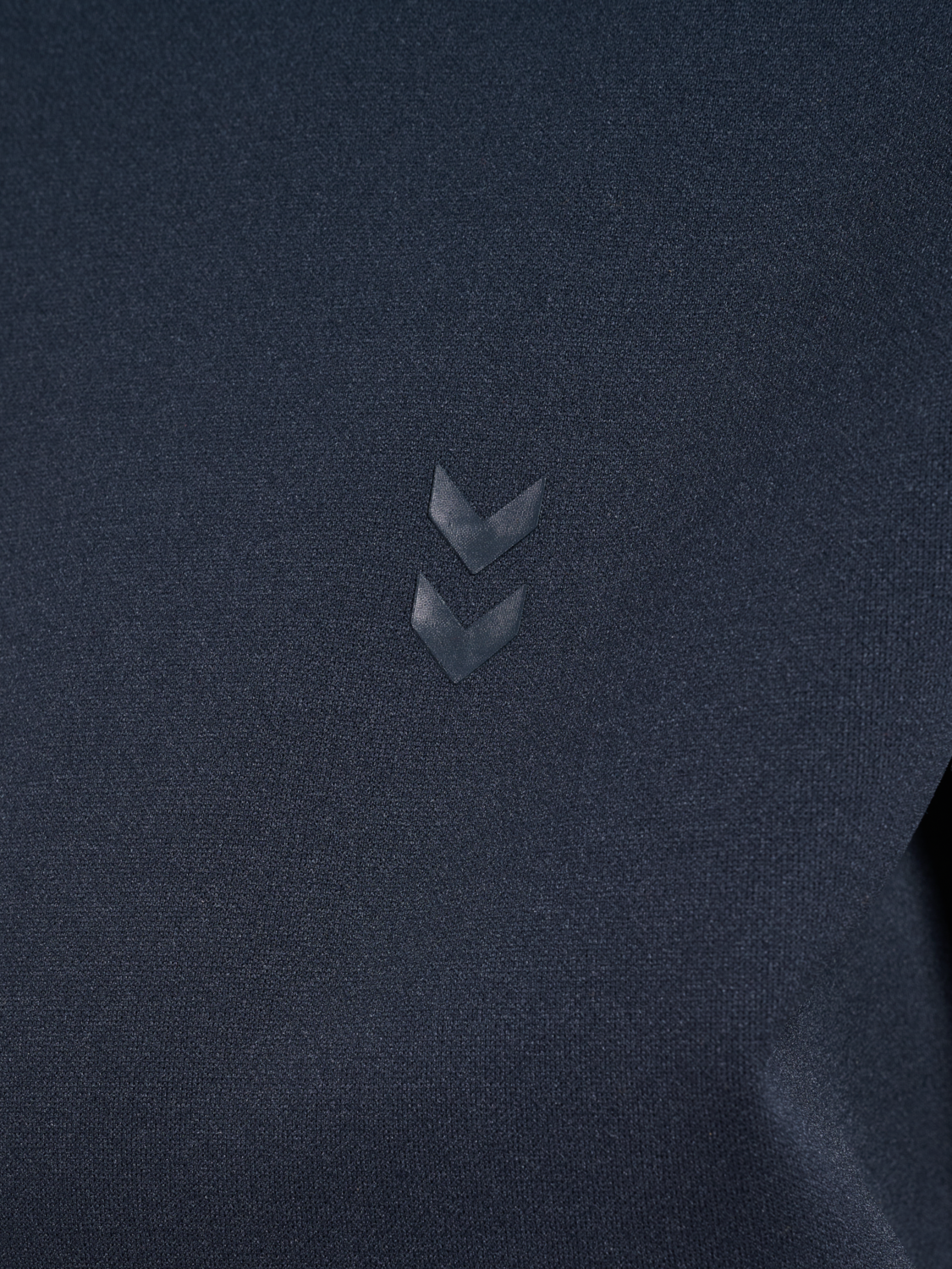 hmlDEFENDER W ZIP HOODIE, EBONY, packshot