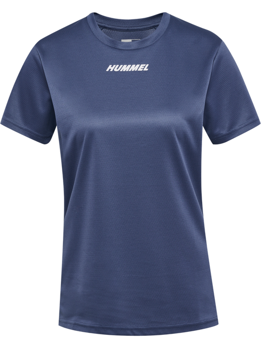 hmlMULTI PL JERSEY WOMAN, BLUE INDIGO hmlMULTI PL JERSEY WOMAN, BLUE INDIGO, packshot