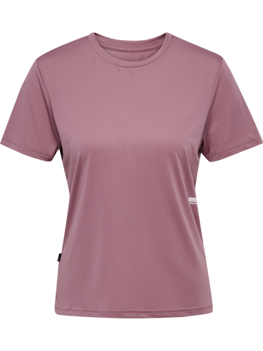 hmlPULSE WORKOUT W T-SHIRT S/S, WISTFUL MAUVE, packshot