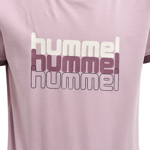 hmlCLOUD DRESS S/S, DAWN PINK, packshot