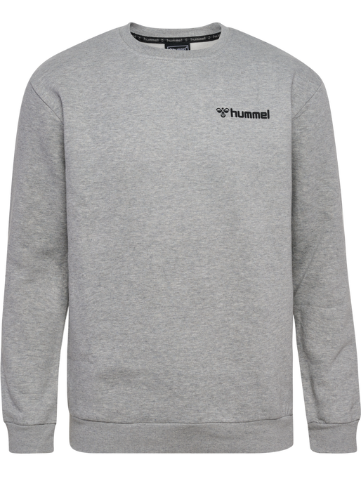 hmlMOVER COTTON SWEATSHIRT, GREY MELANGE, packshot