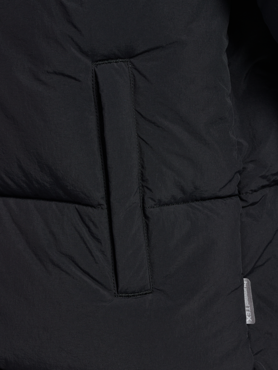 hmlCRISP TEX JACKET, BLACK, packshot