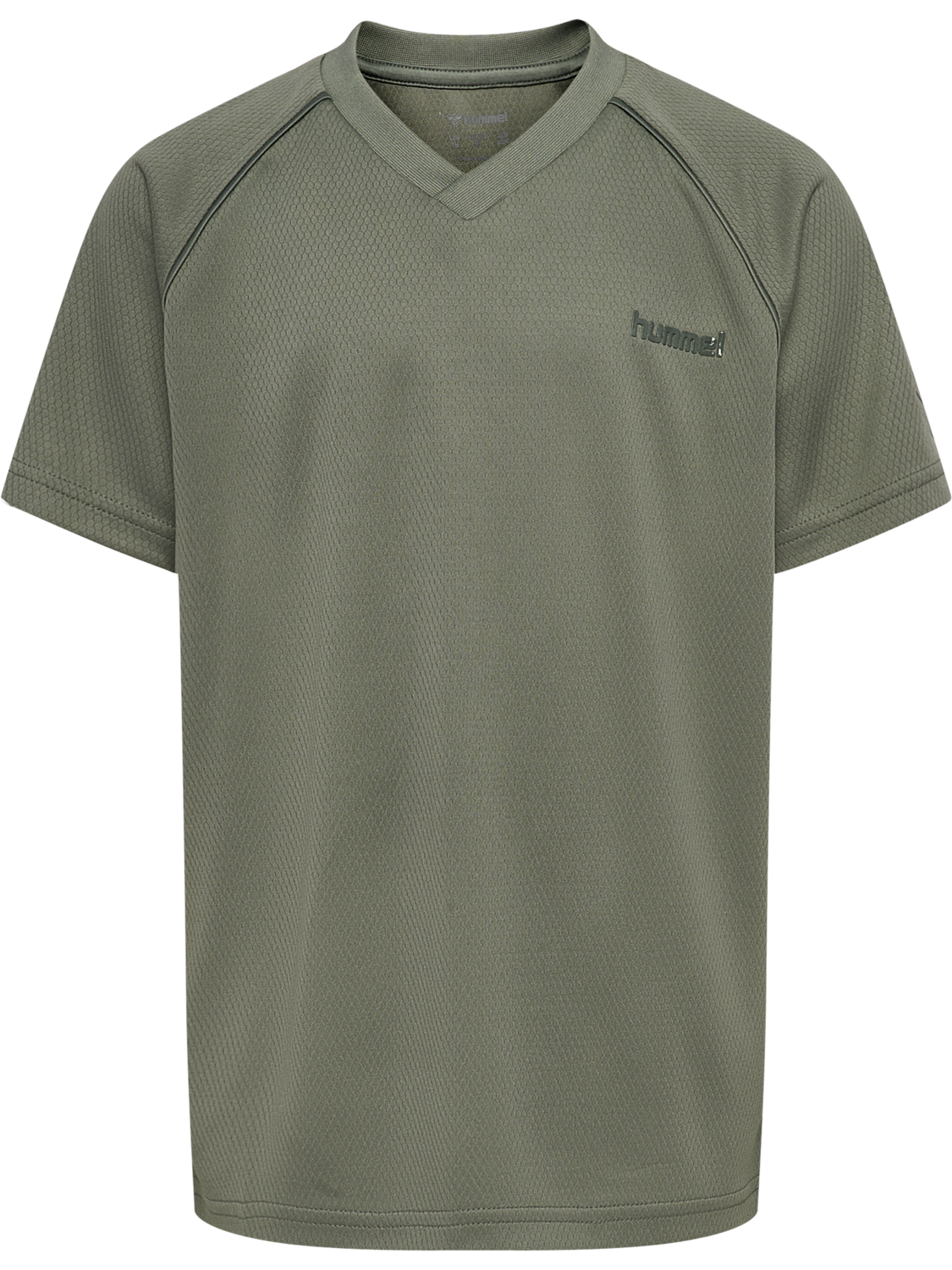 hmlJR REG ACTIVE T-SHIRT S/S, CASTOR GRAY, packshot