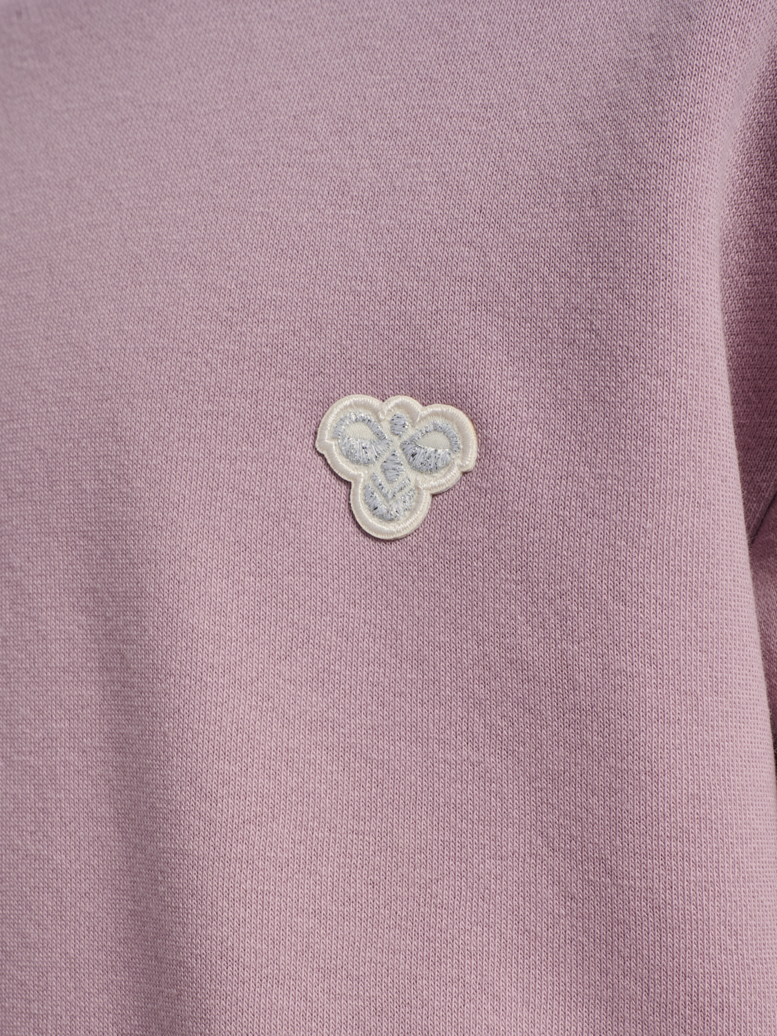 hmlJR LOOSE CREWNECK BEE, SEA FOG, packshot
