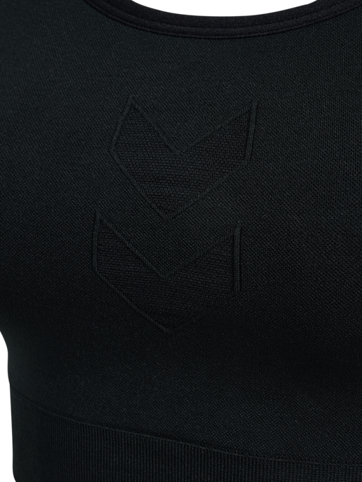 hmlHIIT SEAMLESS BRA, BLACK hmlHIIT SEAMLESS BRA, BLACK, packshot