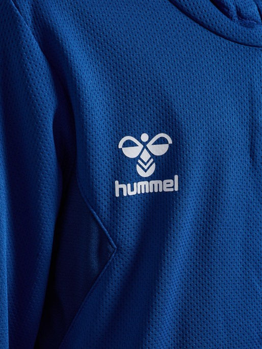 hmlAUTHENTIC PL ZIP HOODIE KIDS, TRUE BLUE, packshot